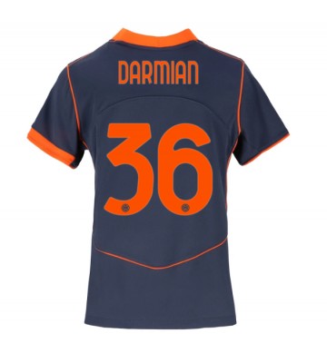 Inter Milan Matteo Darmian #36 Tredje Tröja Kvinnor 2025-26 Kortärmad
